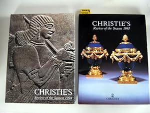 Bild des Verkufers fr Christie's. Review of the Season 1994. Christie's. Review of the Season 1995. zum Verkauf von Augusta-Antiquariat GbR