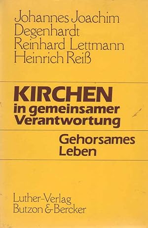 Seller image for Kirchen in gemeinsamer Verantwortung. Gehorsames Leben. for sale by Online-Buchversand  Die Eule