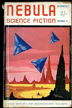 Bild des Verkufers fr Nebula Science Fiction Number 13 to the Front Cover September 1955. zum Verkauf von Little Stour Books PBFA Member