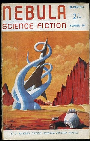 Image du vendeur pour Nebula Science Fiction Number 20 to the Front Cover March 1957. mis en vente par Little Stour Books PBFA Member