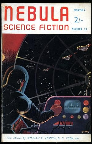 Bild des Verkufers fr Nebula Science Fiction Number 23 to the Front Cover August 1957. zum Verkauf von Little Stour Books PBFA Member