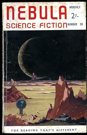 Bild des Verkufers fr Nebula Science Fiction Number 26 to the Front Cover January 1958. zum Verkauf von Little Stour Books PBFA Member