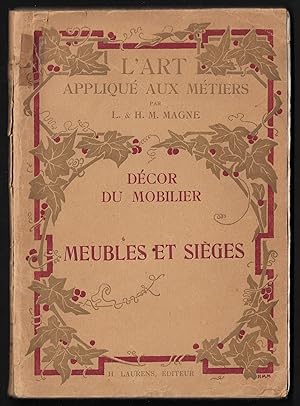Bild des Verkufers fr DCOR DU MOBILIER, MEUBLES ET SIGES zum Verkauf von ART...on paper - 20th Century Art Books