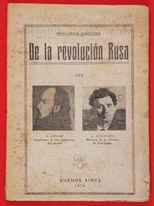 Seller image for De la Revolucin Rusa for sale by Lirolay
