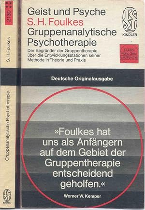 gruppenanalytische psychotherapie. der begründer der gruppentherapie über die entwicklungsstation...