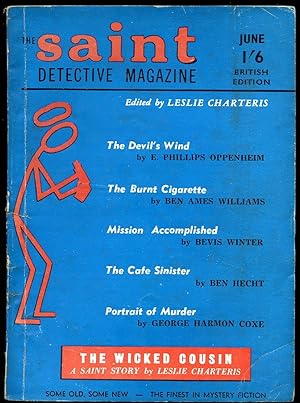 Immagine del venditore per The Saint Detective Magazine Volume 1 Number 8 June 1955. venduto da Little Stour Books PBFA Member