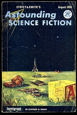 Seller image for Street & Smith's Astounding Science Fiction Magazine [British Edition] Volume X Number 8 August 1954. for sale by Little Stour Books PBFA Member