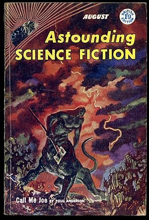 Seller image for The Dawning Light [Part Two] Street & Smith's Astounding Science Fiction Magazine [British Edition] Volume XIII Number 8 August 1957. for sale by Little Stour Books PBFA Member