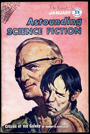 Seller image for Citizen of the Galaxy [Part 1] to Street & Smith's Astounding Science Fiction Magazine [British Edition] Volume XIV Number 1 January 1958. for sale by Little Stour Books PBFA Member