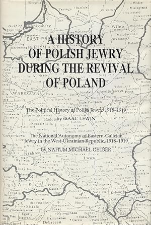 Image du vendeur pour A HISTORY OF POLISH JEWRY DURING THE REVIVAL OF POLAND mis en vente par Dan Wyman Books, LLC