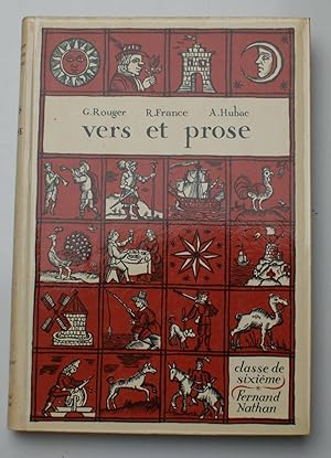 Seller image for Vers et prose- Classe de sixime for sale by Aberbroc