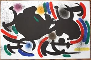 Plate VI from Joan Miró Lithographe I.