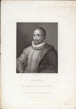 Cervantes. After the Spanish print engraved by D. F. Selma. Under the supervision of the Society ...