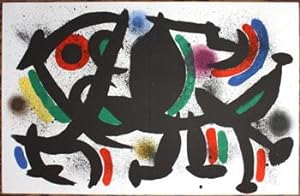 Plate VIII from Joan Miró Lithographe I.