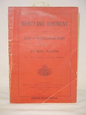 Seller image for Mercy and Judgement and What is the Salvation Army? for sale by Princeton Antiques Bookshop
