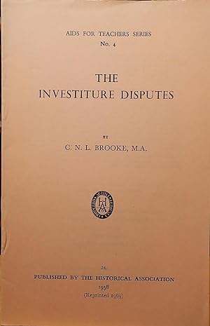 Seller image for The Investiture Disputes for sale by Stephen Peterson, Bookseller