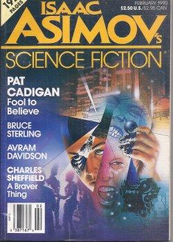 Image du vendeur pour Isaac ASIMOV'S Science Fiction: February, Feb. 1990 mis en vente par Books from the Crypt