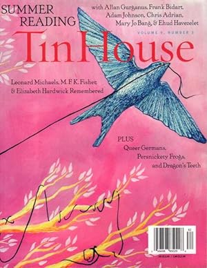Bild des Verkufers fr TIN HOUSE MAGAZINE #36, Summer 2008. Volume 9, Number 1: Summer Reading. zum Verkauf von Bookfever, IOBA  (Volk & Iiams)