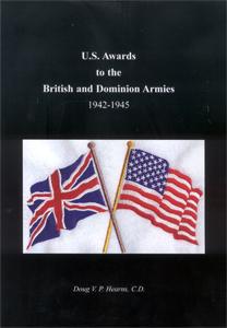 Seller image for U.S. AWARDS TO THE BRITISH AND DOMINION ARMIES 1942-1945 for sale by Naval and Military Press Ltd