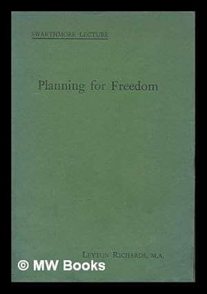 Seller image for Planning for freedom for sale by MW Books