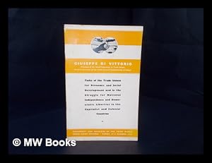 Imagen del vendedor de Tasks of the trade unions for economic and social development and in the struggle for national independence and democratic liberties in the capitalist and colonial countries a la venta por MW Books