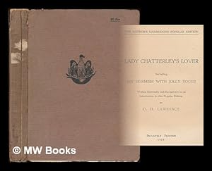 Seller image for Lady Chatterley's lover including, My skirmish with Jolly Roger / written especially and exclusively as an introduction to this popular edition by D.H. Lawrence for sale by MW Books