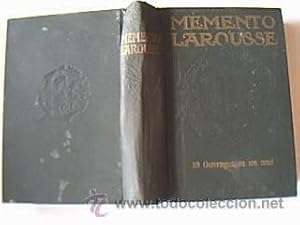 Memento Larousse. 20 ouvrages un seul. Encyclopédique et Illustré. Nouvelle Édition afrandie et a...