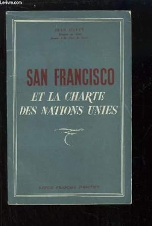 Immagine del venditore per San Francisco et la Charte des Nations Unies. venduto da Le-Livre