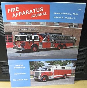 Seller image for Fire Apparatus Journal, January - February 1992 for sale by Phyllis35