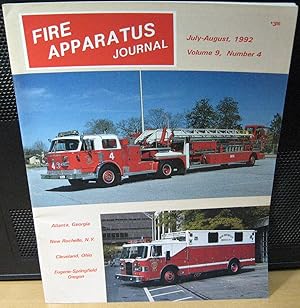 Seller image for Fire Apparatus Journal, July - August 1992 for sale by Phyllis35