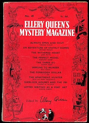 Seller image for Ellery Queen's Mystery Magazine [British Edition] No. 49 February 1957. for sale by Little Stour Books PBFA Member