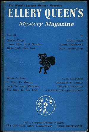 Imagen del vendedor de Ellery Queen's Mystery Magazine [British Edition] No. 81 October 1959. a la venta por Little Stour Books PBFA Member