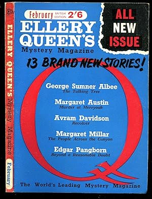 Seller image for Ellery Queen's Mystery Magazine [British Edition] No. 121 February 1963. for sale by Little Stour Books PBFA Member