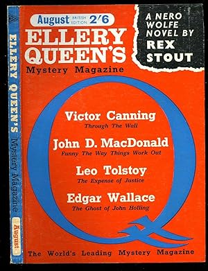 Seller image for The Zero Clue in Ellery Queen's Mystery Magazine [British Edition] No. 127 August 1963. for sale by Little Stour Books PBFA Member