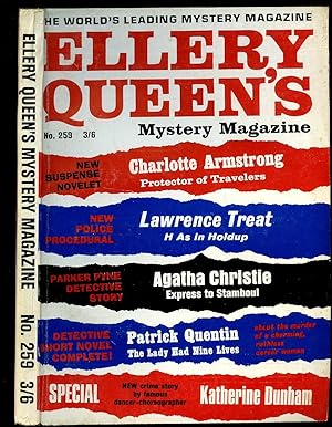Seller image for Express to Stamboul in Ellery Queen's Mystery Magazine Issue No. 259 June 1965. for sale by Little Stour Books PBFA Member