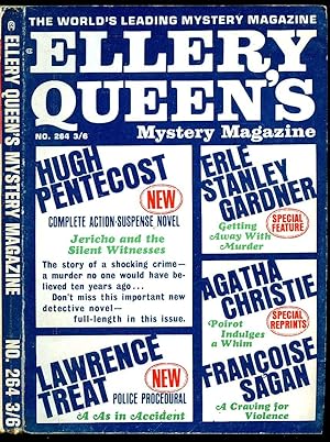 Immagine del venditore per Ellery Queen's Mystery Magazine Issue No. 264 November 1965. venduto da Little Stour Books PBFA Member