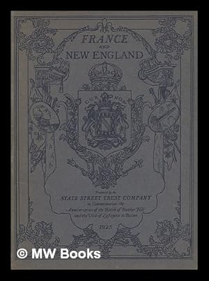 Bild des Verkufers fr France and New England - Volume 1 of 3 zum Verkauf von MW Books Ltd.