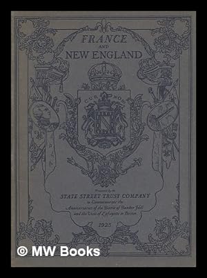Bild des Verkufers fr France and New England - Volume 1 of 3 zum Verkauf von MW Books