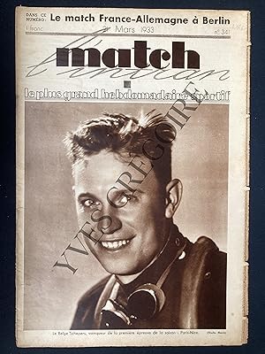 MATCH L'INTRAN-N°341-21 MARS 1933