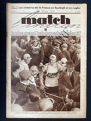 MATCH L'INTRAN-N°342-28 MARS 1933