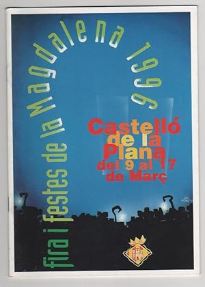 Imagen del vendedor de Fira i Festes de la Magdalena. Marzo 1996 a la venta por Librera El Crabo