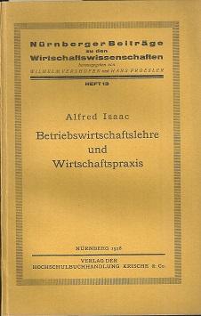 Betriebswirtschaftslehre und Wirtschaftspraxis.