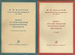 Reden auf der Berliner Außenministerkonferenz. Gehalten am 25. Januar bis 18. Februar 1954.