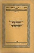 Die skandinavische Münzunion in der Entwicklung des dänischen Geldwesens.