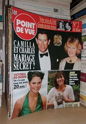 Immagine del venditore per Point De Vue N 2558 : Camilla et Charles - Mariage Secret - Victoria de Sude - Jane Birkin venduto da Planet's books