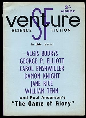 Image du vendeur pour Venture Science Fiction Monthly [British Edition] Issue No. 12 August 1964. mis en vente par Little Stour Books PBFA Member