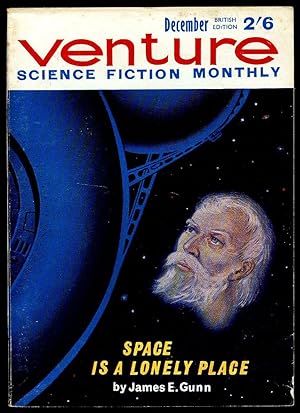 Image du vendeur pour Venture Science Fiction Monthly [British Edition] Issue No. 4 December 1963. mis en vente par Little Stour Books PBFA Member