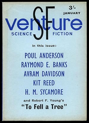 Image du vendeur pour Venture Science Fiction Monthly [British Edition] Issue No. 17 January 1965. mis en vente par Little Stour Books PBFA Member