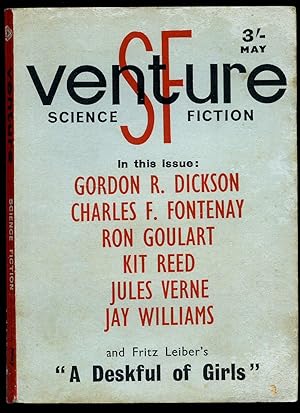 Image du vendeur pour Venture Science Fiction Monthly [British Edition] Issue No. 21 May 1965. mis en vente par Little Stour Books PBFA Member