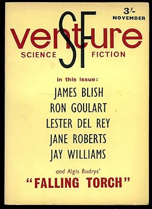 Image du vendeur pour Venture Science Fiction Monthly [British Edition] Issue No. 15November 1964. mis en vente par Little Stour Books PBFA Member